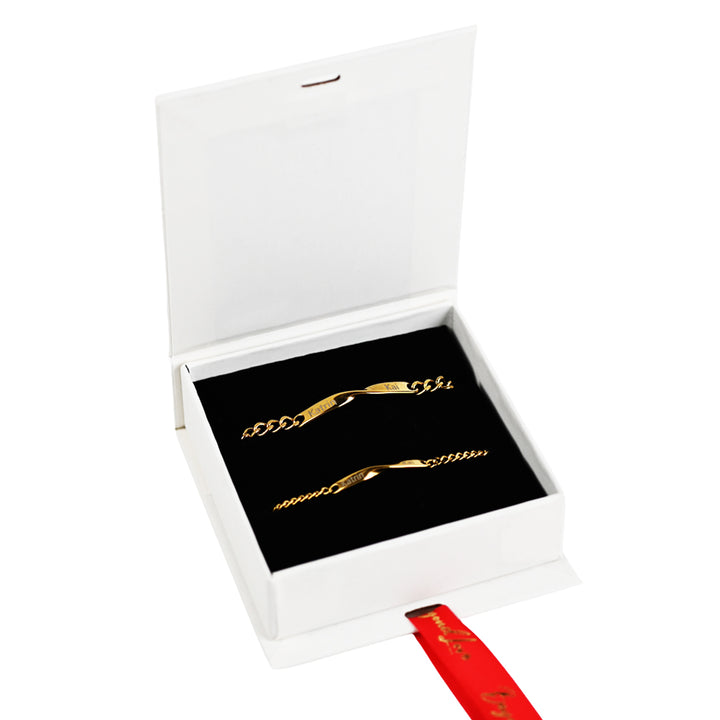 Ensemble de bracelets personnalisés - Cadeau parfait à offrir