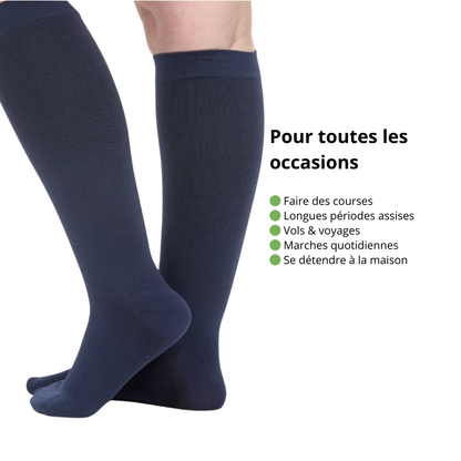 Chaussettes de contention larges Maisoya™ pour soulager la douleur