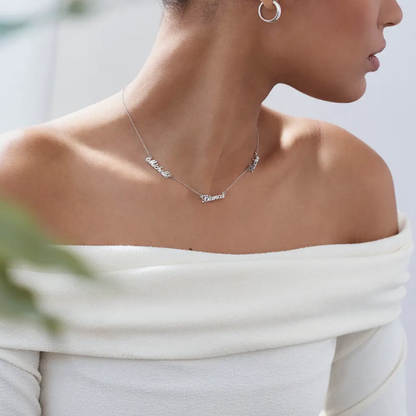 Collier personnalisé prénoms Zelda - Cadeau parfait à offrir