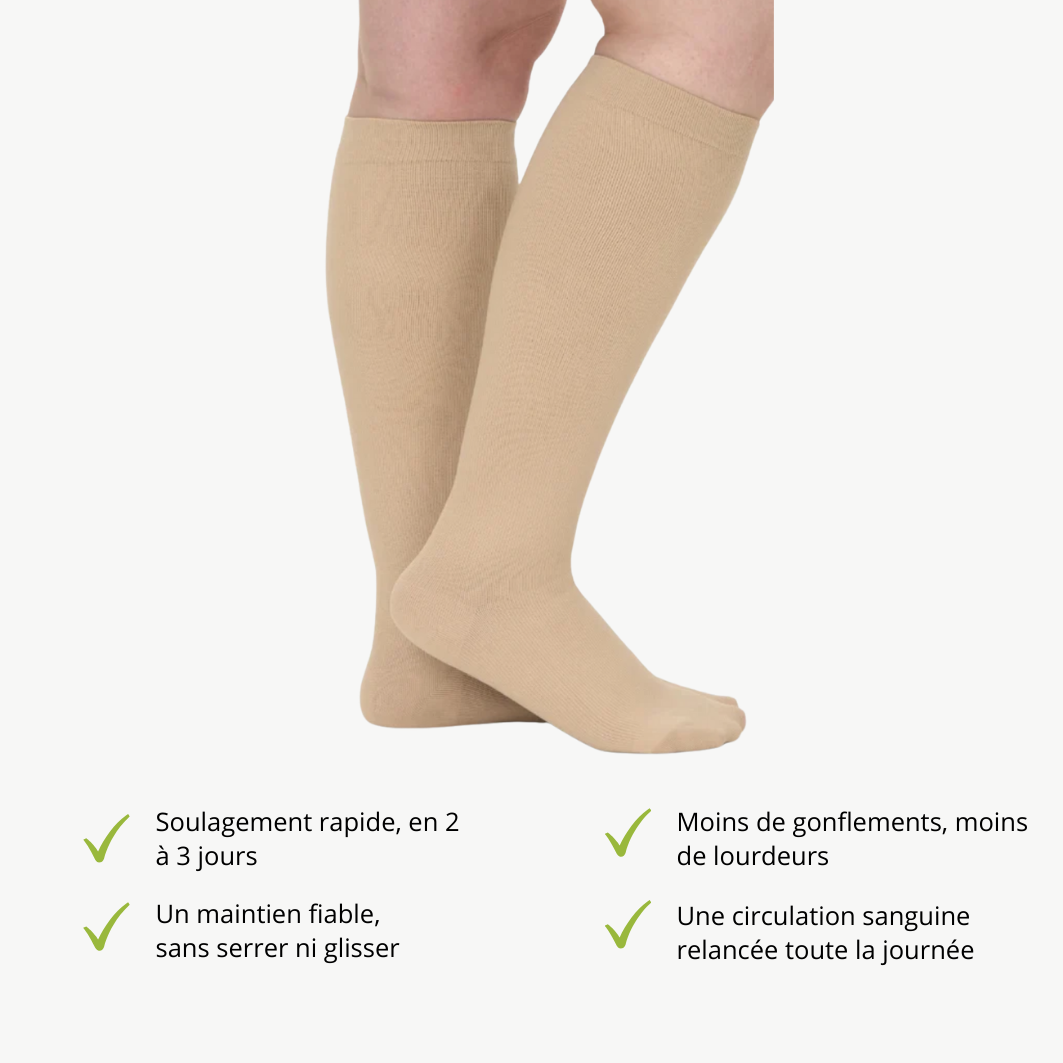 Chaussettes de contention larges Maisoya™ pour soulager la douleur