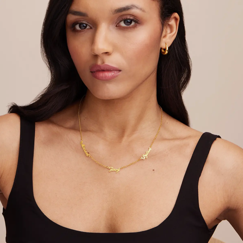 Collier personnalisé prénoms Zelda - Cadeau parfait à offrir