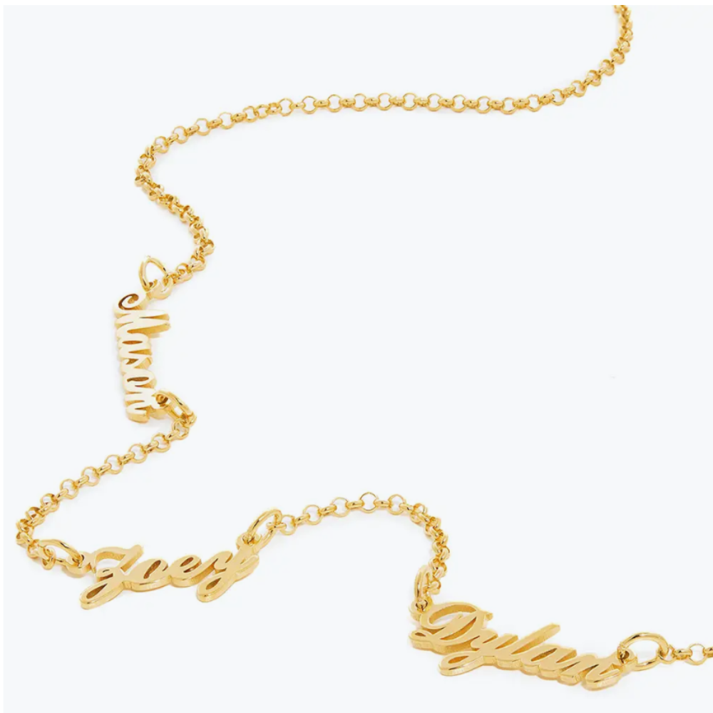 Collier personnalisé prénoms Zelda - Cadeau parfait à offrir