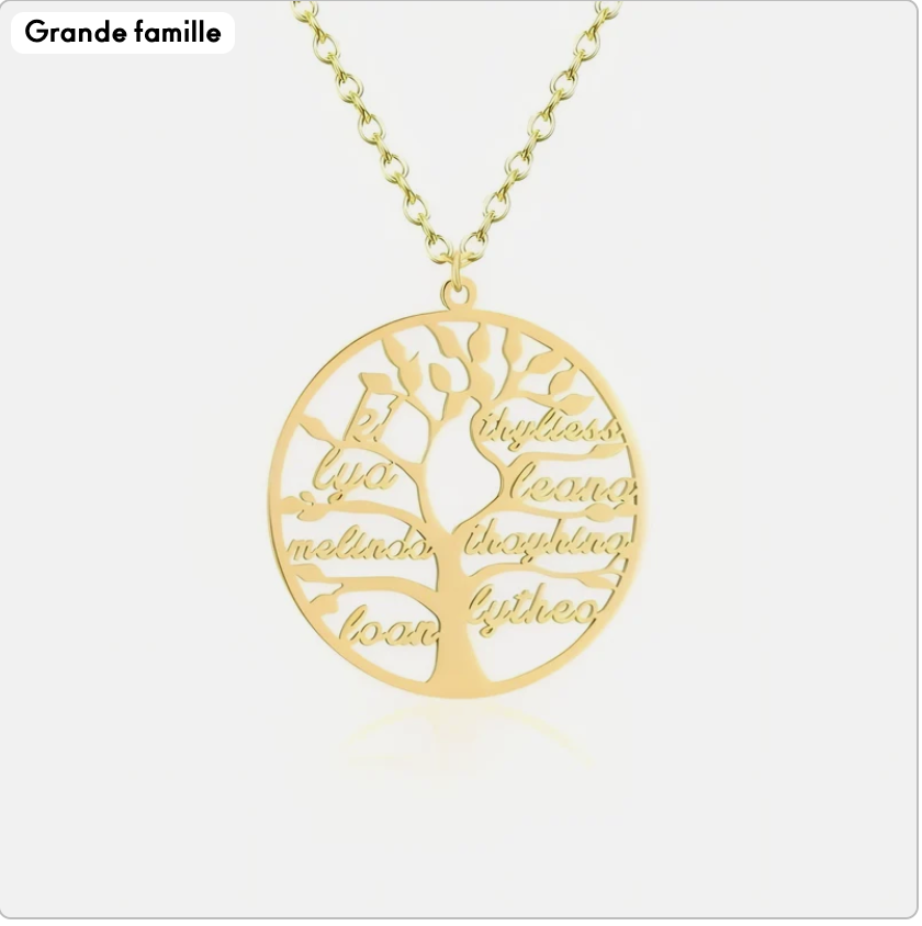 Collier arbre de vie - Cadeau parfait à offrir