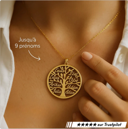 Collier arbre de vie - Cadeau parfait à offrir